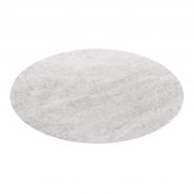 Stockholm 95" Oval Dining Table Top, Carrara