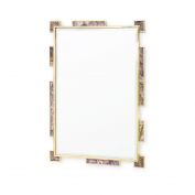 Thalia Large Mirror, Amethyst