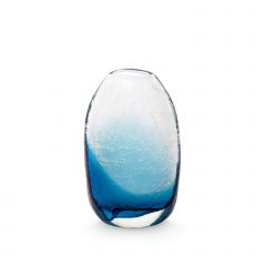 Adela Small Vase, Mediterranean Blue