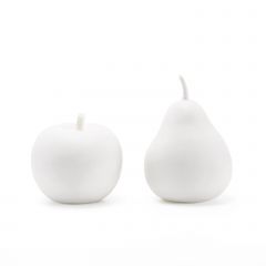 Apple_&_Pear Porcelains, Blanc de Chine