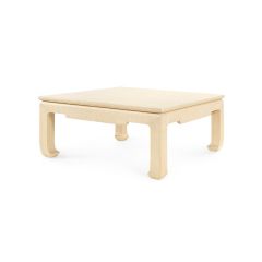 Bethany Large Square Coffee Table, Natural Twill