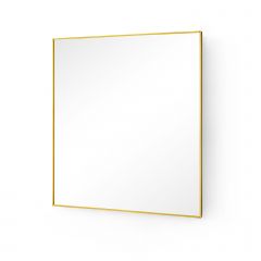 Clarence Large Mirror, Polished Brass