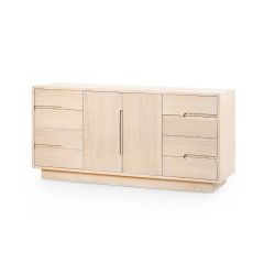 Cora 8-Drawer & 2-Door Cabinet, Sand