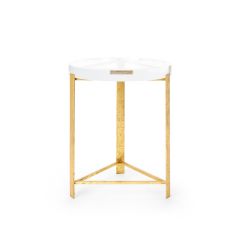 Harrison Side Table, Gold