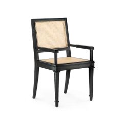 Jansen Arm Chair, Black