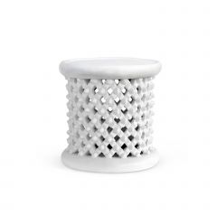 Kano Side Table, White