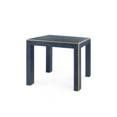 Lauren Side Table, Navy Blue
