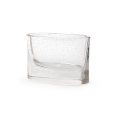 Matteo Small Vase, Clear