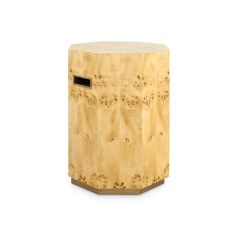 Octavia Side Table, Burl