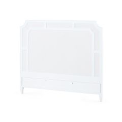 Olivia King Headboard, Soft White