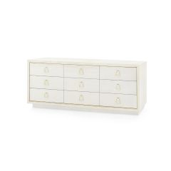 Parker Extra Large 9-Drawer, Silver