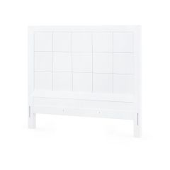 Patricia King Headboard, Vanilla