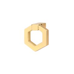 Harper Ring Pull, Polished Brass