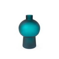 Sharri Small Vase, Dark Persian Green