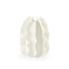 Spring Flower Large Vase, Blanc de Chine