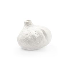 Tamarindo Small Vase, White