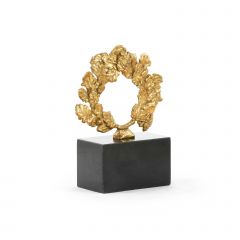 Wreath Statue Gold